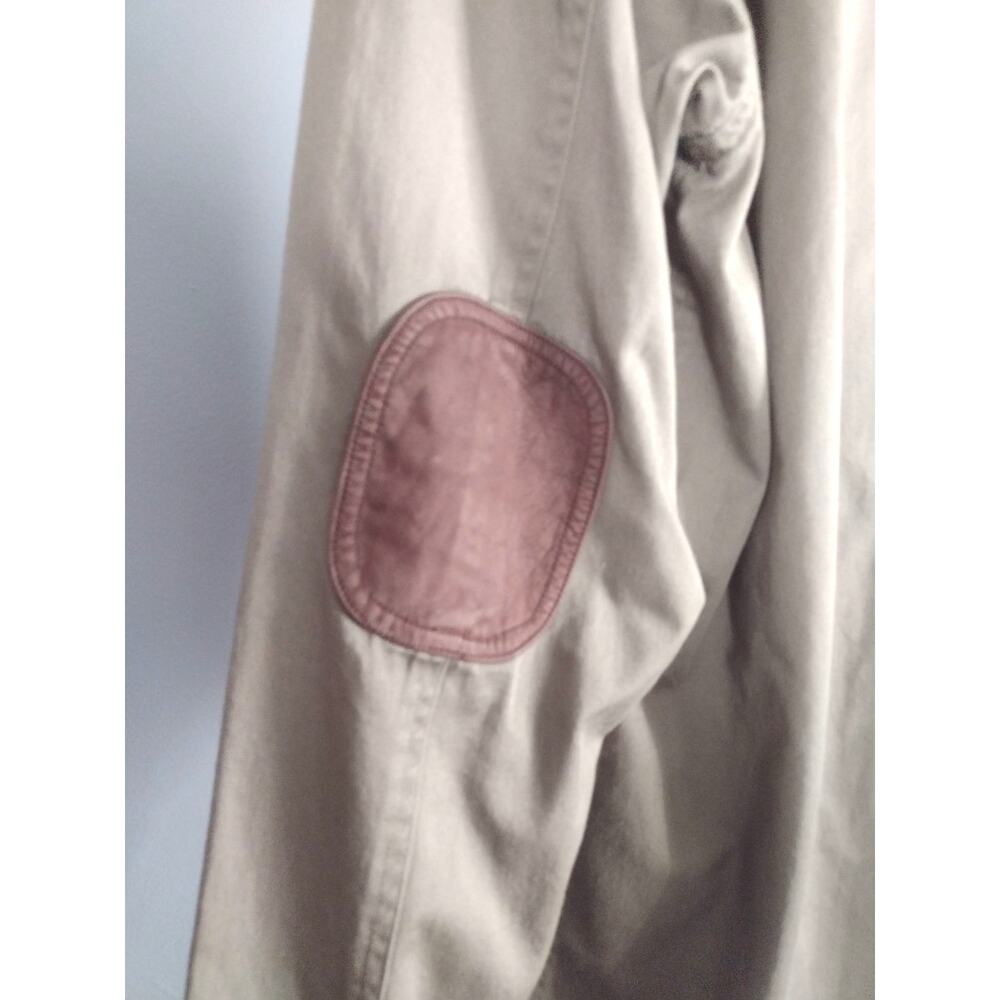 Travelsmith XXL Mens Cotton Safari Sport Jacket Coat Suede Elbow Patches 2XL - Picture 15 of 15